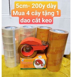 [GIÁ SỈ ] - Băng keo siêu dai, siêu dính 5F-200ya ( 1 cây 6 cuộn)
