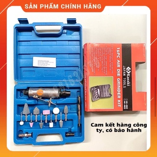 Bộ máy mài hơi chà lốp xăm xe và 10 đầu mài củ bé (hàng công ty KUSAKI)