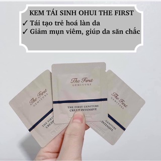 kem dưỡng The first tái sinh chống lão hoá se lỗ chân lông sáng khoẻ da 1ml