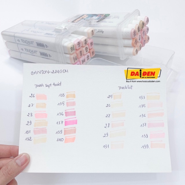 [DA ĐEN] Màu Touch Soft Head ( Bán Lẻ )