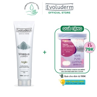 Mặt nạ Evoluderm Masque Purifiant Argile 150ml