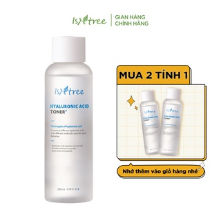Toner dưỡng ẩm ISNTREE HYALURONIC ACID TONER 200ml