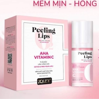 PELL KHỬ THÂM MÔI HIỆU QUẢ ZOLEY PEELING LIPS AHA CHÍNH HÃNG - 10496
