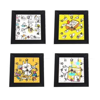 Đồng hồ treo tường usagyuuun dạng khung ảnh 13x13 cm DHTI38 đồng hồ cute dễ thương