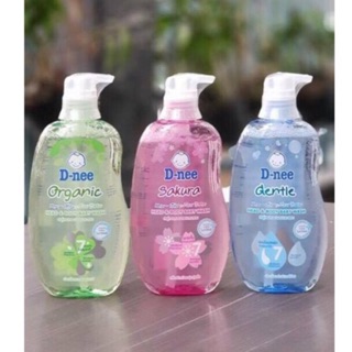 Sữa tắm gội toàn thân Dnee 380 ml cho bé 0-3 tuổi