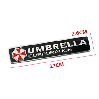 DECAL NHÔM UMBRELLA - 12 CM X 2,6 CM