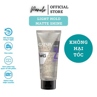 Gel giữ nếp tóc xoăn nam nữ Gatsby Water Gloss Super Soft 170g, Light Hold, Medium Shine, Không Hại Tóc