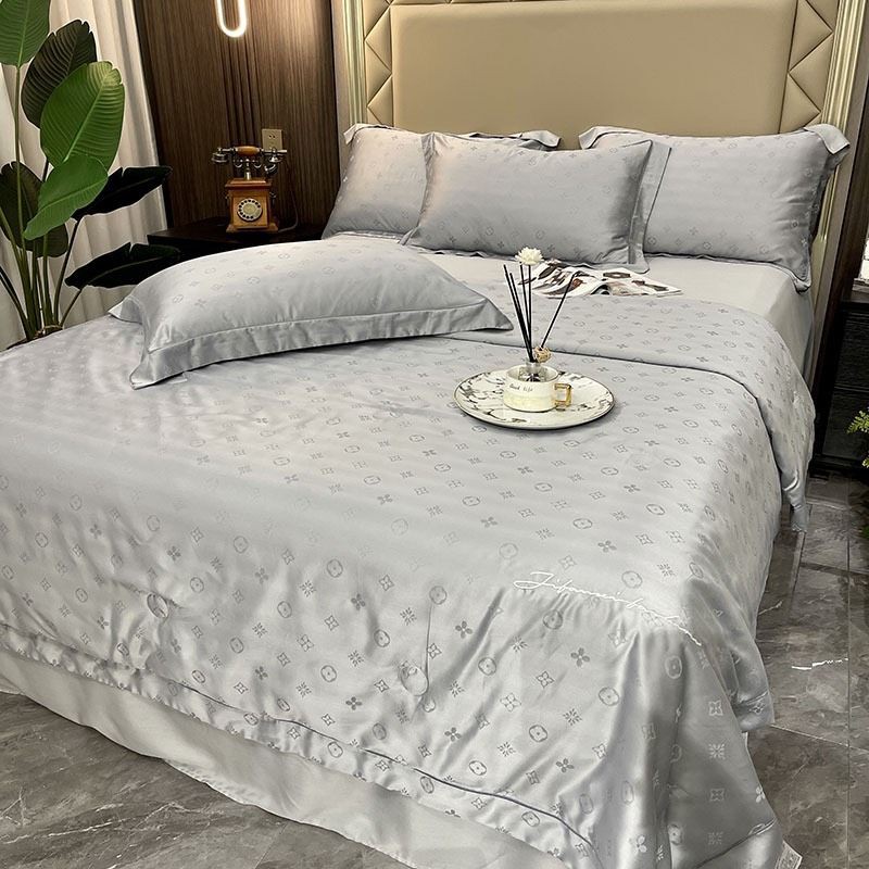 Drap lụa Tencel , chăn trần bông cao cấp