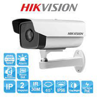 Camera IP hồng ngoại 2MB HIKVISION DS-2CD2T21G0-IS, audio in/out (chính hãng HIkvision Việt Nam)