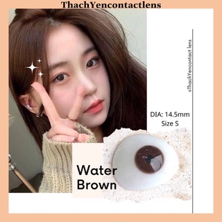 Kính áp tròng Water Brown - Lens cận từ 0 - 10 độ