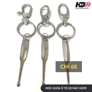 [RẺ VÔ ĐỊCH] Móc Khóa Xe Máy Inox Có Móc Tai Nhỏ  Chỉ 6K