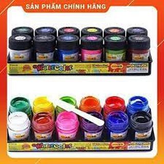 [ Kèm 2 chổi vẽ ] Màu Nước Colorkit Thiên.Long WACO-C05 12 Màu