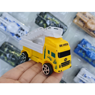 Xe Mô Hình Đồng Giá 15k - Mã BQ96-02 . Xe Tải Mini Chất Liệu Nhựa Không Có Chạy Trớn ( Vàng )