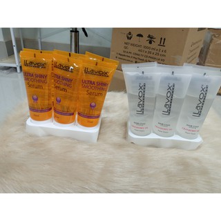 SERUM DƯỠNG BÓNG , GIỮ NẾP TÓC LAVOX  FREESHIP  dưỡng ẩm,giữ nếp tóc  nuôi dưỡng tóc khỏe, óng ả cải thiện xơ, hư tổn.
