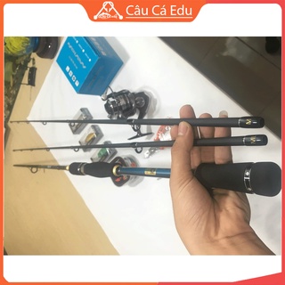 Cần Câu Lure Giá Rẻ F.ishing Catch 2 Khúc Bạo Lực - Máy Đứng Và Máy Ngang Săn Cá Khủng - Câu Cá E du