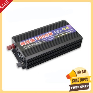 Bộ Đổi Nguồn 12V Lên 220V 3000W Sin Chuẩn