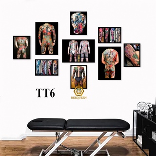 [Mã LIFEXANH03 giảm 10% đơn 500K] TT6 Album 20 Bộ Khung Tranh Xăm - Tranh Tattoo Trang Trí Tiệm Xăm Tattoo