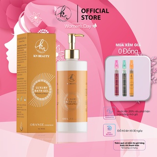 Sữa tắm tinh chất Cam KN Beauty – Luxury Bath Gel ORANGE essence 380ml tặng nước hoa mini