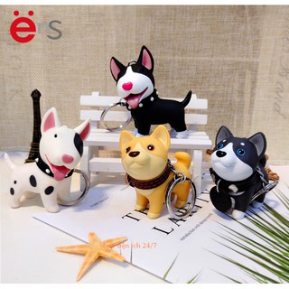 Móc chìa khóa hình chó HACHIKO, móc khóa ngộ nghĩnh đáng yêu