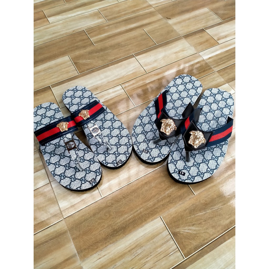 DÉP CẶP NAM NỮ x trắng xanh