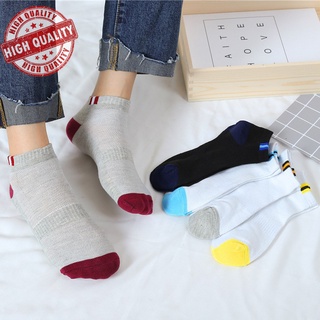 Tất nam nữ lẻ 1 đổi cổ chun sọc, chất mềm, chống hôi chân(FULL 5 màu)