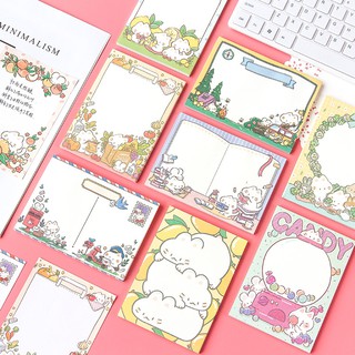 Giấy note hình thỏ siêu xinh xắn (50 trang) - Sticker