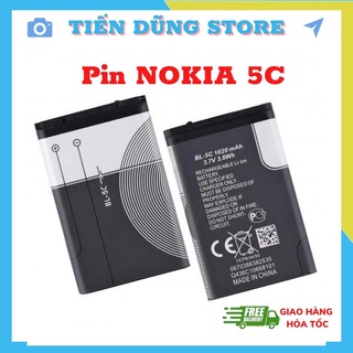 Pin Nokia BL 5C Dành Cho Điện Thoại 105, 106, 107, 108, 100, 101, 110, 1200, 1202, 1280, Máy Chơi Game, Bàn Phím Mini...