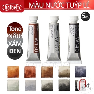 [ARTDOOR] Màu nước Tuýp HOLBEIN 5ml Lẻ (từ 130~191)