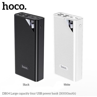 [Mã 254ELSALE giảm 7% đơn 300K] Sạc dự phòng 30000mah chính hãng Hoco DB04 hỗ trợ 4 cổng sạc
