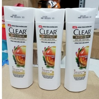 Dầu gội Clear Thảo Dược-Sạch Gàu- 70g