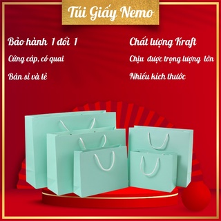 Túi giấy đựng quà, túi giấy Cocher cao cấp có quai đựng đồ chất liệu cao cấp dày dặn TX1