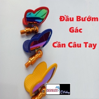 Đầu Bướm Gác Cần câu tay gắn chống cần câu đài SLK-3 Sanani Fishing
