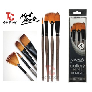 [ TC Art ] Set 4 cây Vẽ ACRYLIC Mont Marte - BMHS0013