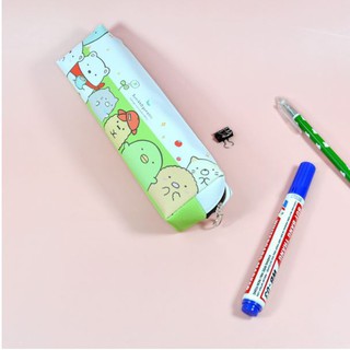 Hộp bút, bóp viết vải hình gấu nhí nhố, thú cưng 19cm