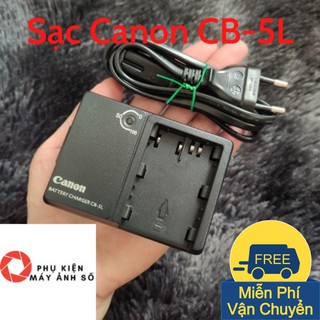 SẠC CANON CB-5L Cao Cấp Tự Ngắt Dùng cho máy Canon 10D, 20D, 30D, 40D, 50D, 5D
