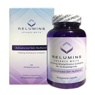 Viên Uống Trắng Da Re lumins Advance White 1650mg 90 Viên