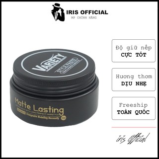Sáp vuốt tóc nam Variety Matte Lasting + gôm xịt tóc giữ nếp | gel &amp; wax tạo kiểu tóc cao cấp 2022