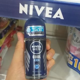 Lăn Ngăn Mùi NIVEA MEN COOL KICK 50ml