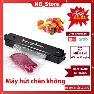 Máy Hút Chân Không, Dụng Cụ Bảo Quản Thực Phẩm Kèm Hàn Miệng Túi Vacuum Sealer Giúp Bảo Quản Tốt Hơn