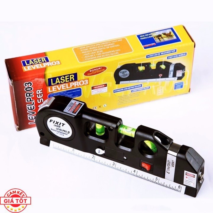 Thước đo Nivo Laser đa năng - Thước Thủy Đo Góc Đo Cân Bằng Nivo