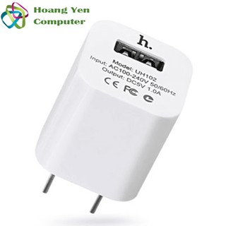 Cốc Sạc 1A Hoco UH102 Cho IPhone 4 5 6 7 - BH 1 Năm Chính Hãng - Hoàng Yến Computer
