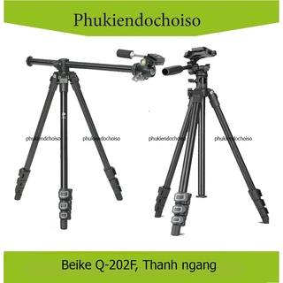 Chân máy ảnh tripod Beike Q-202F, Thanh ngang