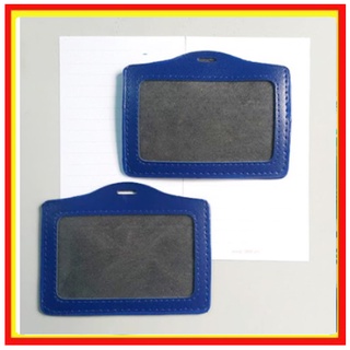 [giá kho]-Bảng Tên Da Ngang Màu Xanh 8x10cm tiện dụng