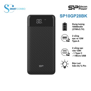 Pin sạc dự phòng Silicon Power - GP28 10.000mAh - Hàng chính hãng