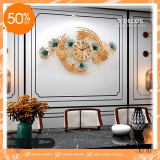Đồng Hồ Treo Tường, Đồng Hồ Trang Trí Decor Vòng Mã 2156