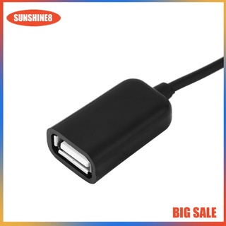 【SUN】Cable Micro USB Male To Female Converter Host OTG Mini USB Cords Tablet Cables