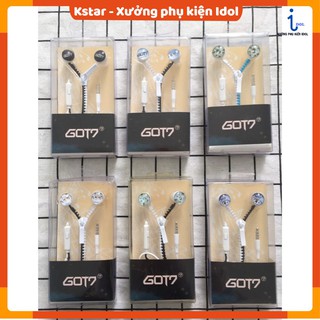 Tai nghe khóa kéo hình Got7