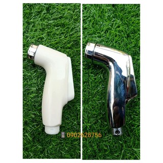 Đầu vòi xịt vệ sinh vòi xịt toilet nhựa xi Inax ti đồng tay xịt âm