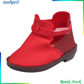 Giày Bốt Màu Hồng Cho Búp Bê 18 "