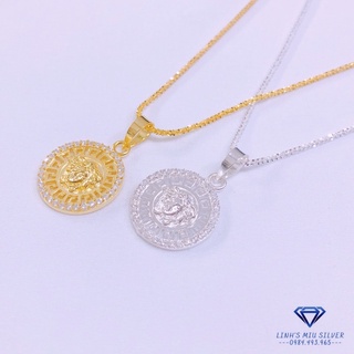 DÂY CHUYỀN NỮ MẶT VS CAO CẤP LINH MIU SILVER